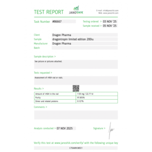 Dragontropin 200 IU (Limited Edition)