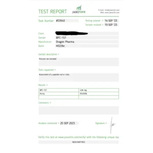 BPC 157 - Dragon Pharma